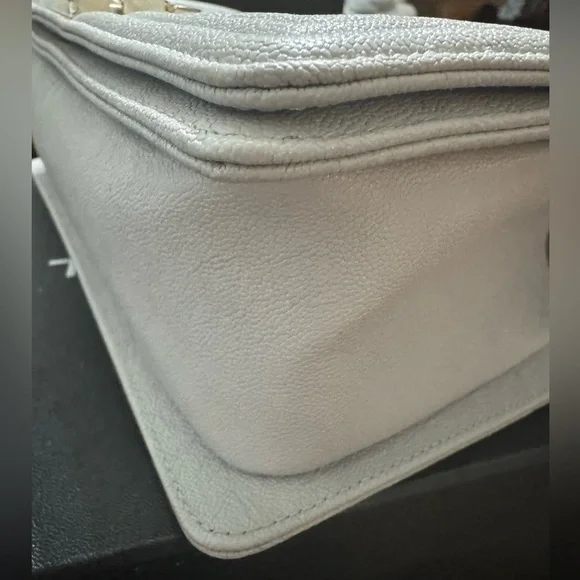 CHANEL New full set Chanel Grey hard to find color medium boy bag - Picture 8 of 13